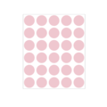 Nevs 3/4" Color Coding Dots Pink - Sheet Form DOT-34M Pink
